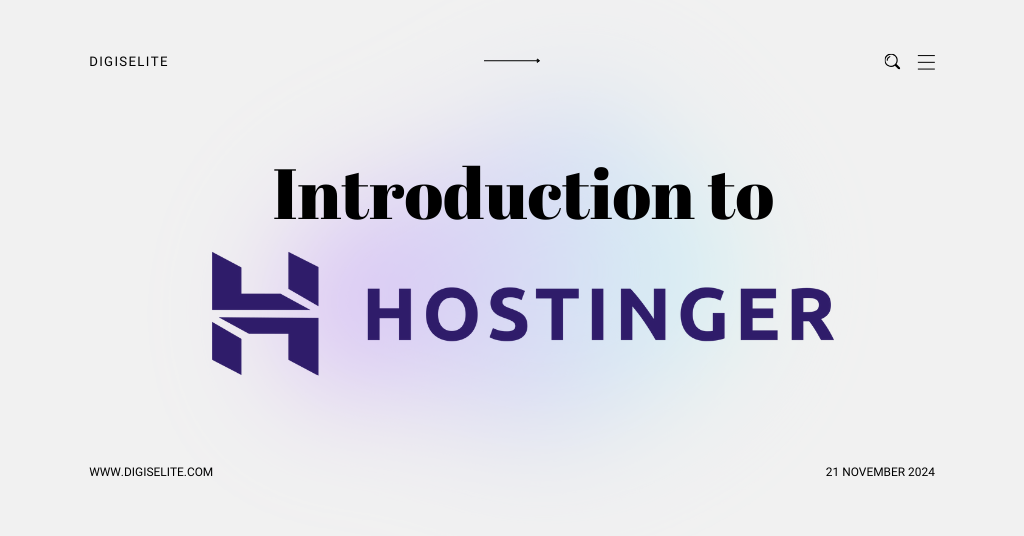 Introduction to Hostinger - A leading web hosting provider offering SSD storage, free domain registration, and 24/7 customer support, designed for users from bloggers to eCommerce businesses.